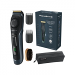 Rowenta Beard Trimmer | TN3804E0 Virtuo | Cordless | Number of length steps 39 | Black/Blue