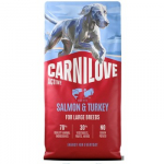 CARNILOVE Active Dog Adult Large Salmon and turkey - sausas pa&scaron;aras &scaron;unims - 12kg
