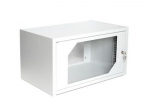 ASM CL-19 06U Wallmount cabinet 19 6U 550x350mm grey RAL 7035