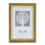 Rėmelis 21x30 plast 1301117 ECO rudas &scaron;v su auksu | 15mm