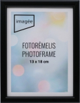 Rėmelių komplektas IMAGEE 13x18 3 vnt plast juodas | 14mm