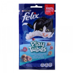 FELIX Play Tubes Fish, Shrimps - sausas kačių ėdalas - 50 g