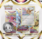 Pokemon TCG - Sword and Shield 10 Astral Radiance 3-pack Blister - Eevee