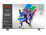 TCL T69C 75T69C televizorius 190,5 cm (75") 4K Ultra HD Smart TV Wi-Fi Metalinis 350 cd/m&sup2;