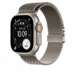 49mm Natural Titanium Milanese Loop - Large