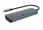 HUB IB-DK4022a-CPD 6in1, HDMI,USB,PD