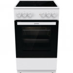 Gorenje Cooker | GEC5A21WG-B | Hob type Electric | Oven type Electric | White | Width 50 cm | Grilling | Depth 59.4 cm | 68 L