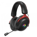 MARVO HG9067W Tactic X Pro RGB Belaidės žaidimų ausinės | BT, 2.4G, USB-C | Juodos