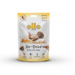 OLLO Air-Dried Turkey strips - skanėstas &scaron;uniui - 80g