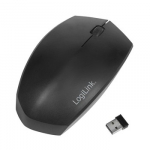 Ergonomic mouse wireless 2.4GHz, 1200dpi, black