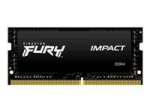 [Atidaryta pakuotė, buvo įdėta į kompiuterį] KINGSTON 16GB 3200MHz DDR4 CL20 SODIMM FURY Impact