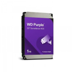HDD - Western Digital Purple 1TB Stebėjimo HD (WD10PURZ, 80-110 MB/s, 3.5")