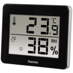Hama TH-130, juoda/sidabro spalvos - Meteorologinė stotelė