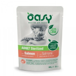OASY Chunks in gravy Sterilized Salmon - &scaron;lapias kačių maistas - 85g