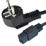 GEMBIRD PC-186-C19 euro plug to C19 socket power cord 1.8 m 16A