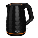 Adler | Kettle | AD 1277 | Standard | 2200 W | 1.7 L | Plastic | 360&deg; rotational base | Black
