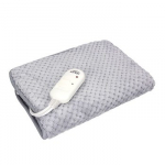 Adler | Electric blanket | AD 7425 | Number of heating levels 4 | Number of persons 1 | Washable | Remote control | Coral fleece | 60 W | Grey