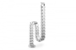 DIGITUS Cable Management Spine color silver