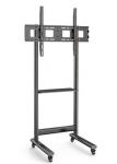 TECHLY Floor Stand for 50-90inch LCD/LED TV with Adjustable Height and Shelf