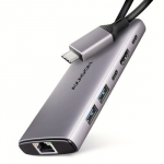 I/O HUB USB-C 6IN1 10GBPS/0.15M HMC-6G2L AXAGON