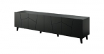 RTV spintelė ETNA 200x42x52 matinės juodos spalvos