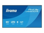 IIYAMA LH6564UHS-B1AG 65inch 3840x2160 UHD VA DLED panel Haze 25percent 500cd/m2 Landscape and Portrait Speakers 2x 10W 2x HDMIx 1x