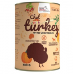 SYTA MICHA Chef Turkey with vegetables Junior - drėgnas ėdalas &scaron;unims - 400g