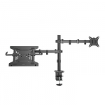 Dual monitor mount 17-32 inches notebooks/tablets