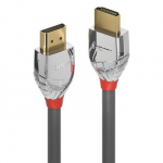 HDMI Laidas - LINDY Cromo Line HDMI Laidas, M/M, 4096x2160@60Hz, 18Gbps, 2 m, Pilkas