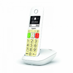 Belaidis telefonas - Gigaset E290 Dideli Mygtukai, 150 Kontaktų, Skambučių Blokavimas, Balta