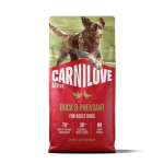 CARNILOVE Active Duck and Pheasant - sausas maistas &scaron;unims - 12kg