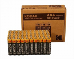 Kodak XTRALIFE &scaron;arminės baterijos AAA LR3, 60 vnt.