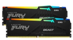 Memory DDR5 Fury Beast Black RGB 16GB(2 8GB)/6000 CL36 EXPO