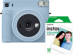 Fujifilm instax Square SQ1 Glacier Blue momentinis fotoaparatas su 10 vnt. fotoplok&scaron;telių