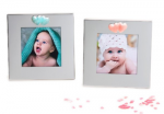 Rėmelis KPH 1332 Baby heart 7.5x7.5cm|metalinis|&scaron;v.rožinis