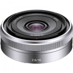 Sony E 16mm F2.8 (Silver) | (SEL16F28)