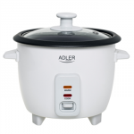 Adler Rice Cooker | AD 6418 | 300 W | 0.6 L | Number of programs 2 | White