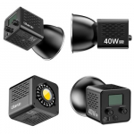 Ap&scaron;vietimo Įranga - ULANZI L023 40W Pro LED &Scaron;viesa 2500-6500K Mini Bowens