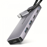 I/O HUB USB-C 5IN1/0.15M HMC-5H60 AXAGON