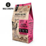 COUNTRY FARM Aviena su &scaron;pinatais S - sausas maistas &scaron;uniukams - 9kg