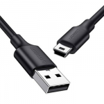 Ugreen USB kabelis &ndash; mini USB 480 Mbps 3 m US132 (juodas)