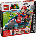 Super Mario LEGO Set 72043 Mario Kart - Interactive LEGO Mario Figure and Standard Kart