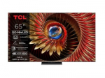 TCL 65C8K televizorius 165,1 cm (65") 4K Ultra HD Smart TV Wi-Fi 4500 cd/m&sup2; Juoda