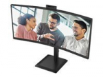 AOC | CU34E4CW | 34 " | VA | UWQHD | 120 Hz | 4 ms | 3440 x 1440 pixels | 350 cd/m&sup2; | HDMI ports quantity 2 | Black