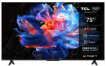 TCL 75P69K televizorius 190,5 cm (75") 4K Ultra HD Smart TV &bdquo;Wi-Fi&ldquo; Juoda