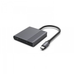 I/O ADAPTER USB-C TO HDMI/DP/A-CM-HDMIFDPF-01 GEMBIRD