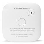 Wireless smoke detector with battery alarm 85dB