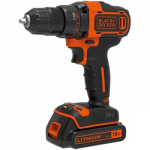 BLACK and DECKER 18V , 2x1.5 Ah Cordless drill driver | BDCDD186KB-QW
