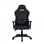 Arozzi Torretta Soft Fabric | Gaming Chair | Metal/Reinforced nylon | Pure Black