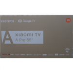 SALE OUT. Xiaomi QLED TV A Pro 2026 55'' | SALE OUT. Xiaomi QLED TV A Pro 2026 | 55 | Smart TV | Google TV | 4K UHD | DAMAGED PACKAGING, DENTED BACKSIDE